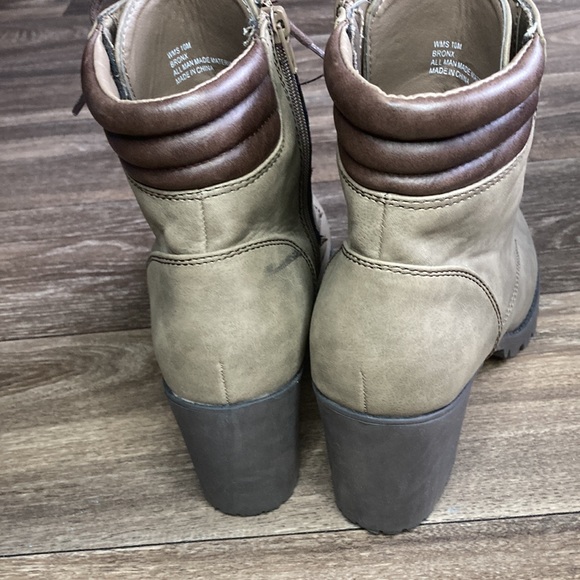 Report Platform Combat Booties Army Green and Brown size 10 - Picture 4 of 7